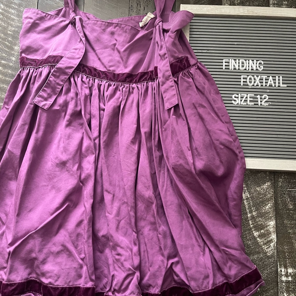 Purple Kids Casual Dress